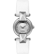 Bracelet de montre Diesel DZ5168 Cuir Blanc 20mm