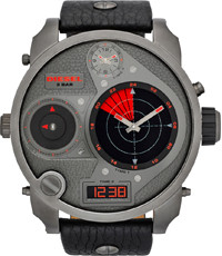 Bracelet de montre Diesel DZ7297 Cuir Noir 28mm