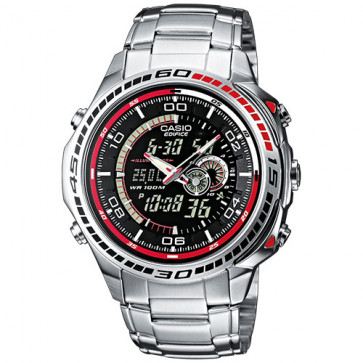 Casio bracelet de montre 10260272 Métal Argent 20mm 
