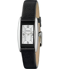 Bracelet de montre Fossil ES2418 Cuir Noir 12mm