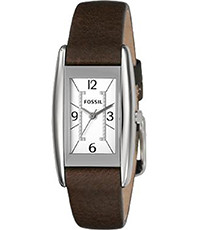 Bracelet de montre Fossil ES2586 Cuir Brun 14mm