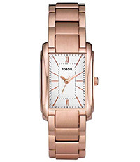 Bracelet de montre Fossil ES2731 Acier inoxydable Rosé 16mm