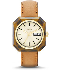 Bracelet de montre Fossil ES3540 Cuir Brun 18mm