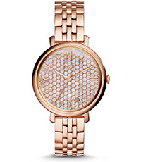 Bracelet de montre Fossil ES3804 Acier inoxydable Rosé 14mm