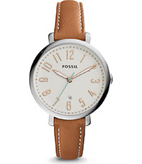 Bracelet de montre Fossil ES3942 Cuir Brun 14mm