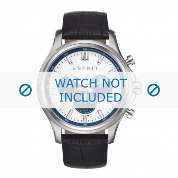 Esprit bracelet de montre ES108251-003 Cuir Noir