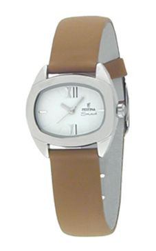 Bracelet de montre Festina F16013-1 Cuir Brun 16mm