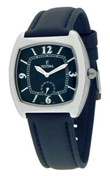 Bracelet de montre Festina F16041-3 Cuir Noir 22mm