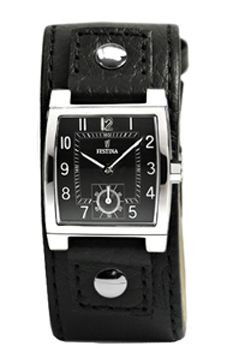 Bracelet de montre Festina F16068-B Plastique Noir 18mm