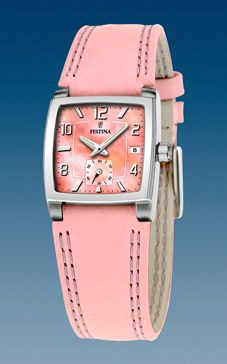 Bracelet de montre Festina F16181-J Cuir Rose