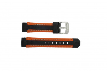 Bracelet de montre Festina F16274-6 Caoutchouc Orange 18mm