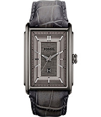 Bracelet de montre Fossil FS4771 Cuir Gris 26mm