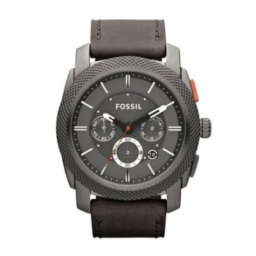 Bracelet de montre Fossil FS4777 Cuir Brun 22mm