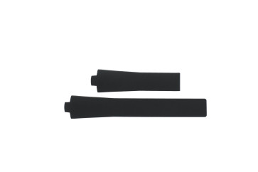 Bracelet de montre Tag Heuer WL5111 / FT6000 Caoutchouc Noir 9mm