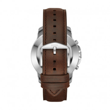 Bracelet de montre Fossil FTW1118 Cuir Brun 22mm