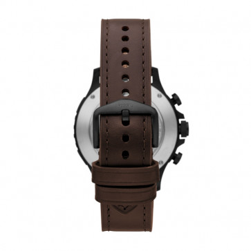 Bracelet de montre Fossil FTW1192 Cuir Brun 22mm