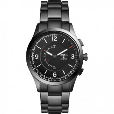 Bracelet de montre Fossil FTW1207 Acier Gris anthracite 22mm