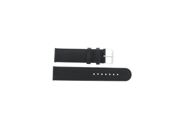 Bracelet en cuir de veau noir 22mm 319