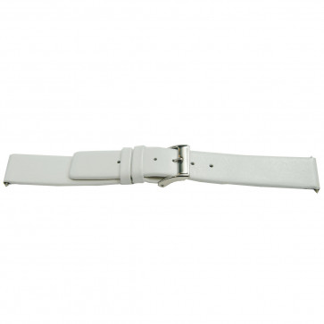 Bracelet de montre cuir blanc 28mm EX-K510