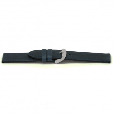 Bracelet de montre cuir kayak bleu 20mm EX-G629