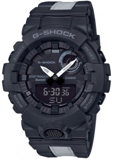 Bracelet de montre G-Shock GBA-800 / GBD-800 Plastique Noir 16mm
