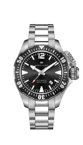 Bracelet de montre Hamilton H77605135 / H77705145 Acier Acier inoxydable 20mm