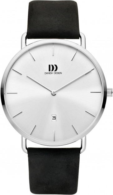 Bracelet de montre Danish Design IQ12Q1244 / IV12Q742 / IV13Q742 Cuir Noir 20mm