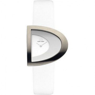 Bracelet de montre Danish Design IV12Q842 Cuir Blanc