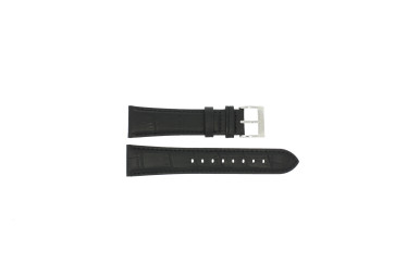 Bracelet de montre Jaguar J664-1 / J664-3 / J664-4 Cuir Noir 22mm