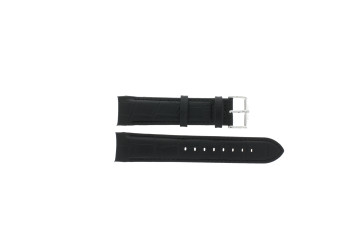 Bracelet de montre Jaguar J682-1 / J678 / J958-2 Cuir Noir 22mm