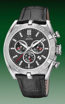 Bracelet de montre Jaguar J857-3 Cuir Gris