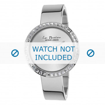 Jacques Lemans bracelet de montre LP-114A Métal Argent