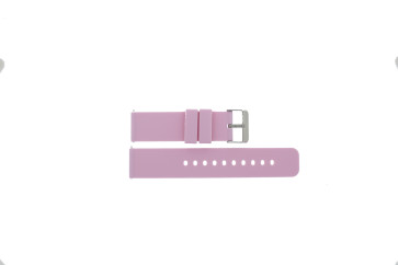 Bracelet de montre Universel JD417.13 Silicone Rose 22mm