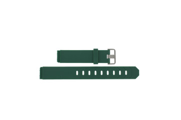 Bracelet de montre Jacob Jensen 643 / 653 Caoutchouc Vert 17mm