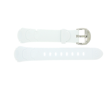 Bracelet de montre Calypso K5161-4 Caoutchouc Blanc 11mm