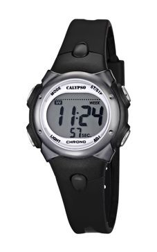 Bracelet de montre Calypso K5609-6 Caoutchouc Noir