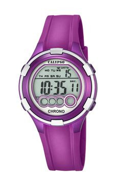 Bracelet de montre Calypso K5692-5 Caoutchouc Pourpre 12mm