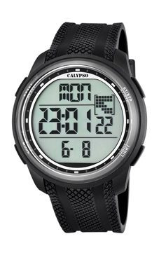 Bracelet de montre Calypso K5704-8 Plastique Noir 24mm