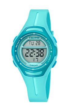 Bracelet de montre Calypso K5727-3 Silicone Bleu clair