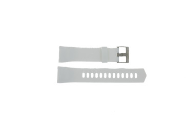 Bracelet de montre Montre intelligente Calypso K8500 / K8500-2 Plastique Blanc 13mm