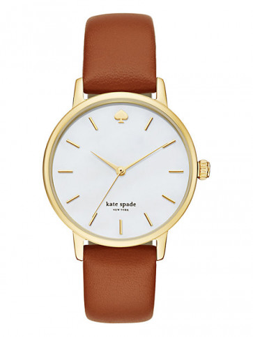 Bracelet de montre Kate Spade New York KSW1142 Cuir Brun 16mm