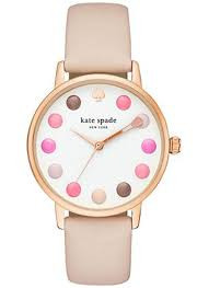 Bracelet de montre Kate Spade New York KSW1253 Cuir Beige 16mm