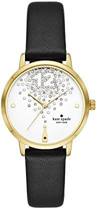 Bracelet de montre Kate Spade New York KSW9043 Cuir Noir 16mm