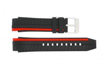 Bracelet de montre Lotus 18103-2 Caoutchouc Noir 19mm