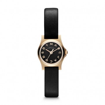 Bracelet de montre Marc by Marc Jacobs MBM1240 Cuir Noir