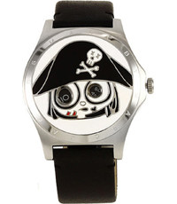 Bracelet de montre Marc by Marc Jacobs MBM2041 Cuir Noir 22mm