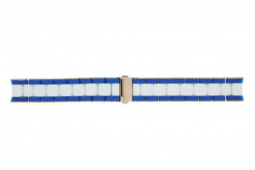 Marc by Marc Jacobs bracelet de montre MBM2594 Silicone Bicolore 20mm