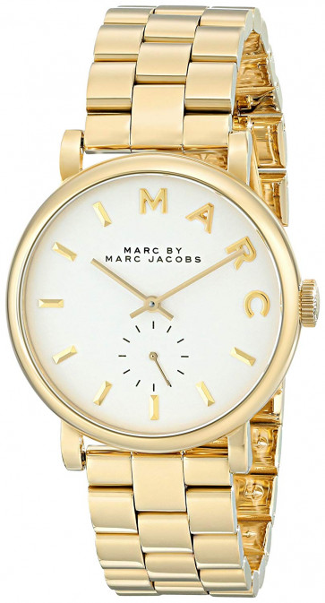Bracelet de montre Marc by Marc Jacobs MBM3243 Acier Plaqué or 18mm