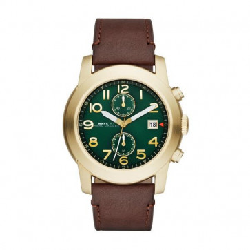 Bracelet de montre Marc by Marc Jacobs MBM5083 Cuir Brun 24mm