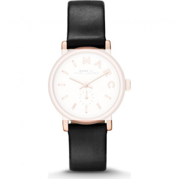 Bracelet de montre Marc by Marc Jacobs MBM9046 Cuir Noir 14mm